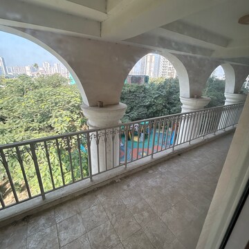 Balcony in 3 BHK Apartment at DLF The Skycourt, Nawada Fatehpur – for Rent