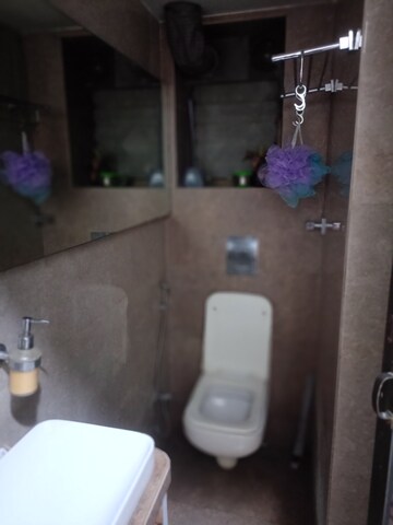 Bathroom in 1 BHK Apartment at Silver Castle Andheri East, Andheri East – for Sale