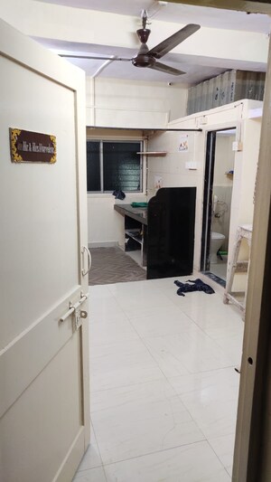 Kitchen in 1 RK Apartment at Ashirwad CHS Andheri East, Andheri East – for Rent