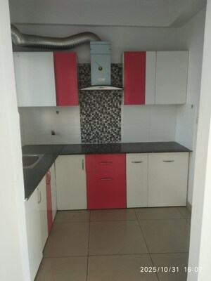 Kitchen in 2 BHK Apartment at Green Valley Heights, Dhakoli – for Rent