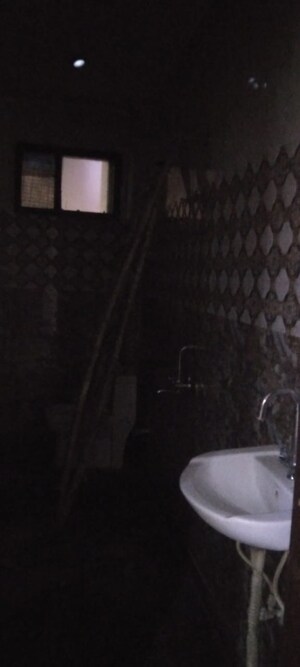 Bathroom in 1 BHK Builder Floor at Tanishq Resident Welfare Association, Mehrauli – for Rent