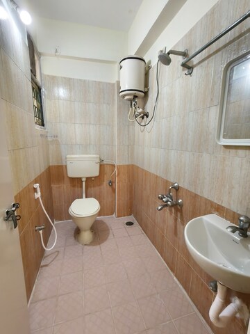 Bathroom in 3 BHK Apartment at Kodihalli – for Rent