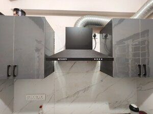 Kitchen in 1 BHK Builder Floor at Jeevan Bima Nagar – for Rent