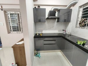 Kitchen in 1 BHK Builder Floor at Jeevan Bima Nagar – for Rent