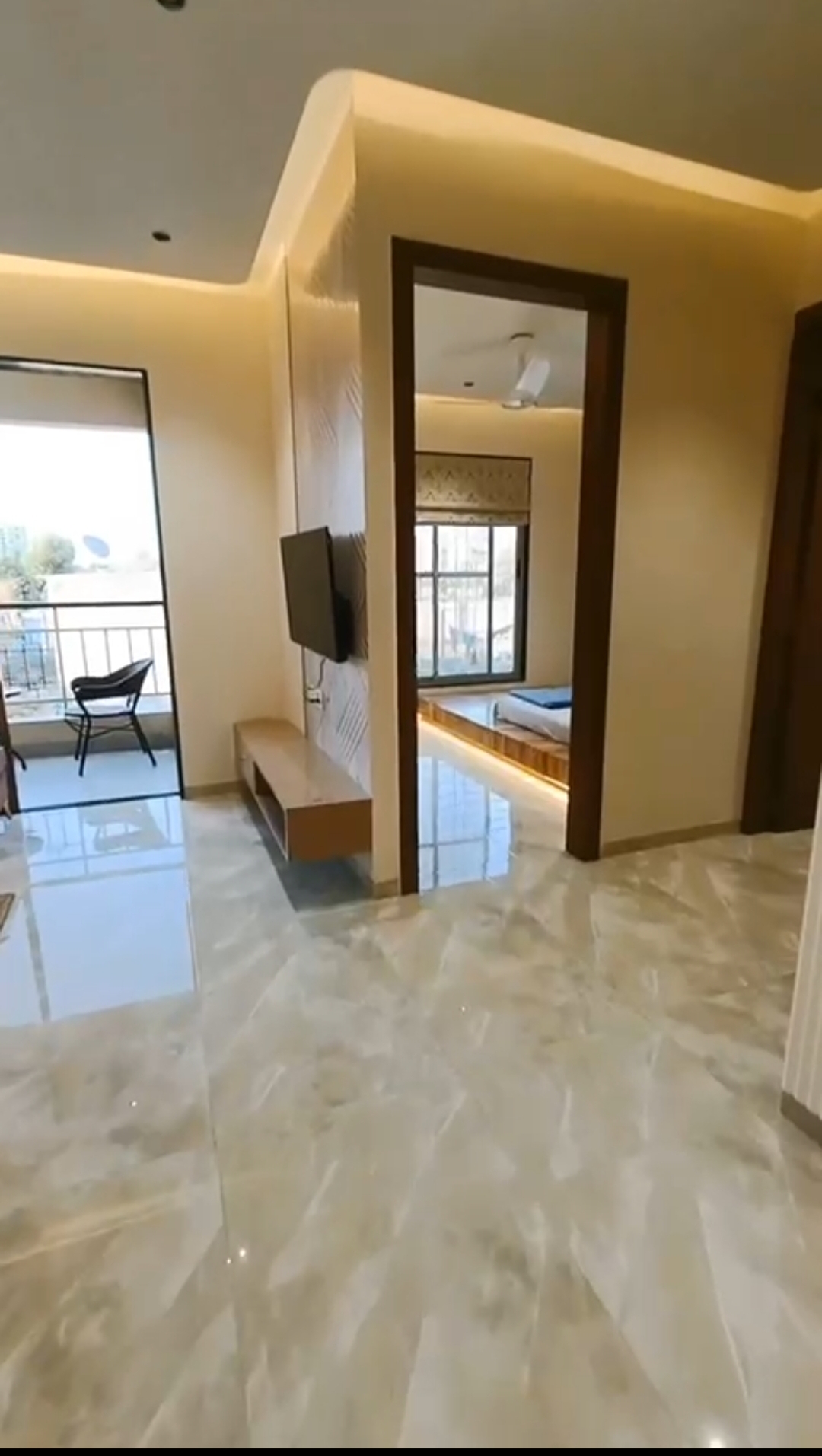 2 BHK + Extra Room Apartment For Rent in Woodsville Phase III