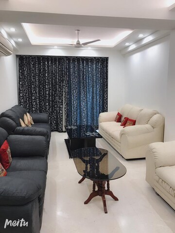 Living Room in 3 BHK Builder Floor at Greater Kailash I – for Rent