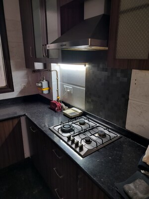 Kitchen in 3 BHK Builder Floor at South Extension I – for Sale