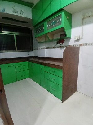 Kitchen in 1 BHK Apartment at Sukruti Society, Vashi Sector 30a – for Rent