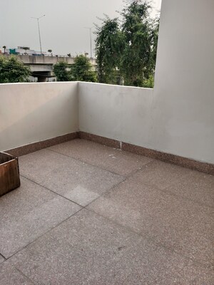 Balcony in 3 BHK Builder Floor at Sector 8 – for Rent