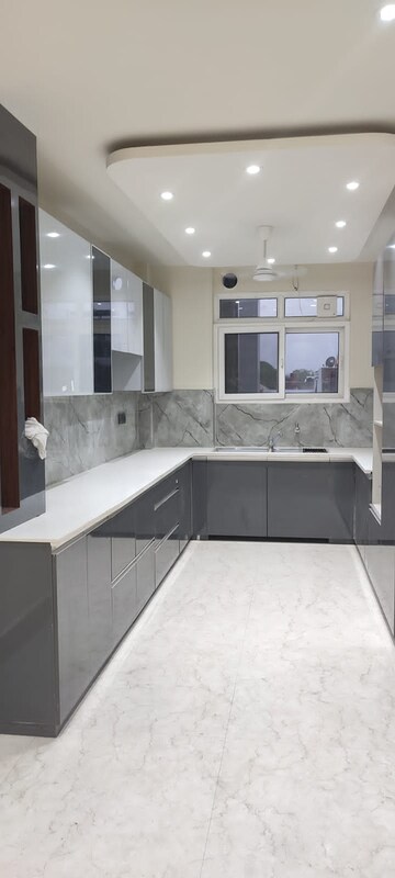 Kitchen in 3 BHK Builder Floor at Sector 15 – for Rent