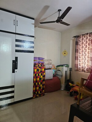 Living Room in 2 BHK Apartment at Manas Vatika, Moshi – for Sale