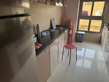 Kitchen in 2 BHK Apartment at Rhythm Serenity Heights, Andheri East – for Rent