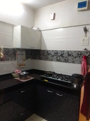 Kitchen in 1 BHK Apartment at Salasar Marigold, Mira Road – for Rent