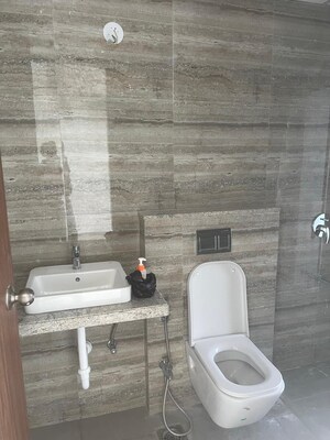 Bathroom in 2 BHK Apartment at Shri Nakoda Ratan Address, Prabhadevi – for Sale