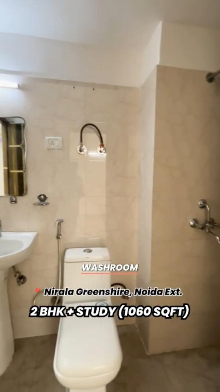 Bathroom, nirala-greenshire 2 Bedroom 1060 Sq.Ft. Apartment In Sector 2 Greater Noida Greater Noida 9617434