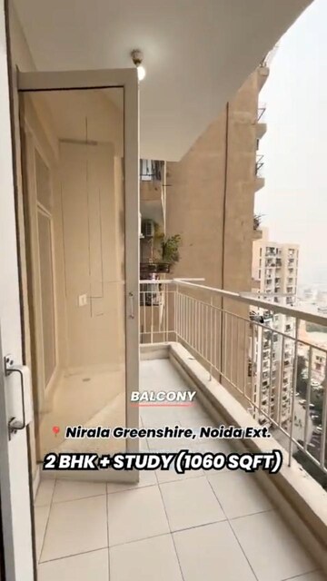 Staircase in 2 BHK Apartment at Nirala Greenshire, Sector 2 Greater Noida – for Sale