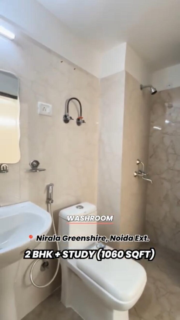 Bathroom, nirala-greenshire 2 Bedroom 1060 Sq.Ft. Apartment In Sector 2 Greater Noida Greater Noida 9617434
