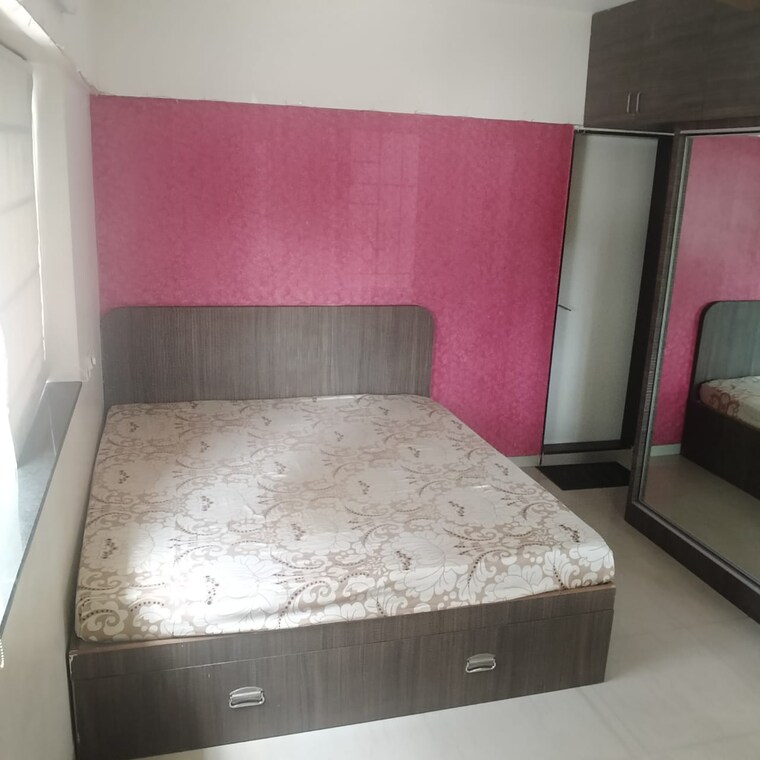 Bedroom, mount-n-glory 2 Bedroom 1100 Sq.Ft. Apartment In Kharadi Pune 9617461