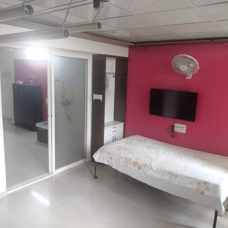 Bedroom, mount-n-glory 2 Bedroom 1100 Sq.Ft. Apartment In Kharadi Pune 9617461