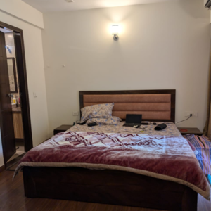 Bedroom in 2 BHK Apartment at Park Avenue, Mussoorie Road – for Rent