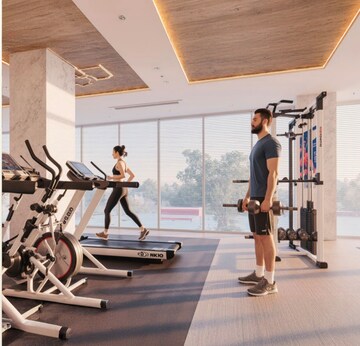 Gym in 5 BHK Apartment at Shelton Elite, Vile Parle West – for Sale