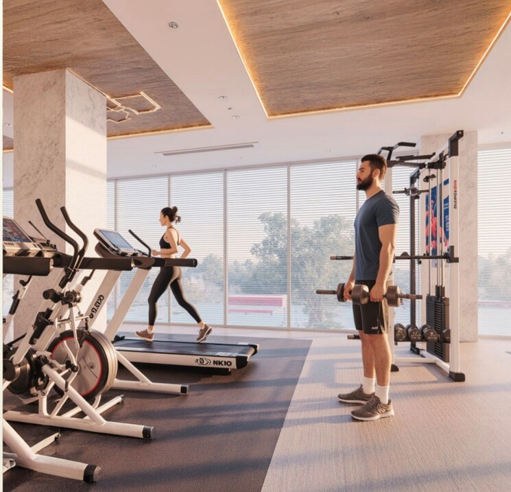Gym, shelton-elite 5 Bedroom 2528 Sq.Ft. Apartment In Vile Parle West Mumbai 9617645