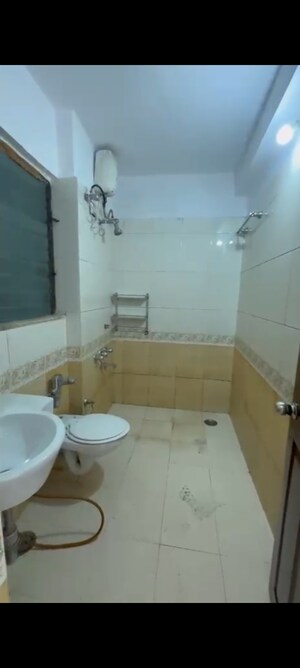 Bathroom in 2.5 BHK Apartment at NRI Complex Phase 2, Seawoods – for Rent