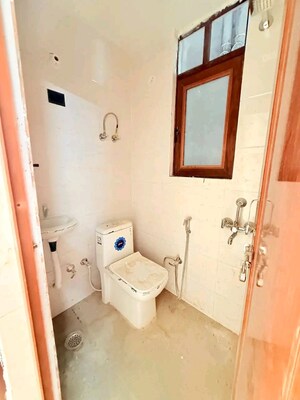 Bathroom in 1 BHK Builder Floor at Chattarpur – for Rent
