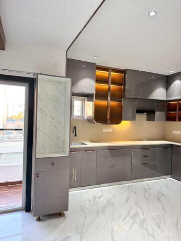 Kitchen in 3 BHK Apartment at Golden Gate Golden Habitat, Madhapur – for Rent