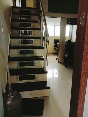 Staircase in  Office Space at Haware Fantasia, Vashi Sector 28 – for Rent
