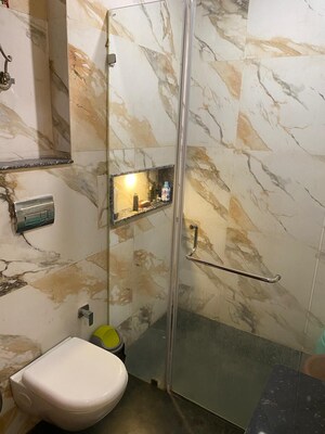 Bathroom in 4 BHK Builder Floor at Ansal Plaza Sector-23, Sector 23 – for Rent