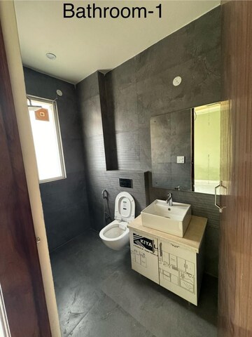 Bathroom in 4 BHK Apartment at Emaar Palm Terraces Select, Sector 66 – for Sale