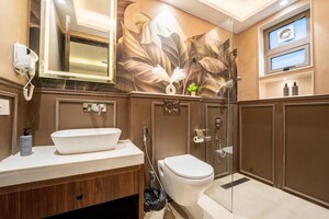 Bathroom in 3 BHK Apartment at Pioneer Park Presidia, Sector 62 – for Sale