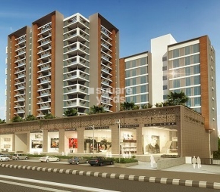 Exterior View, wadhwani-sai-paradise 2 Bedroom 1100 Sq.Ft. Apartment In Punawale Pune 9617769