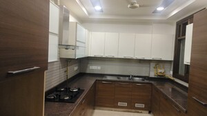 Kitchen in 4 BHK Builder Floor at Green Park – for Rent