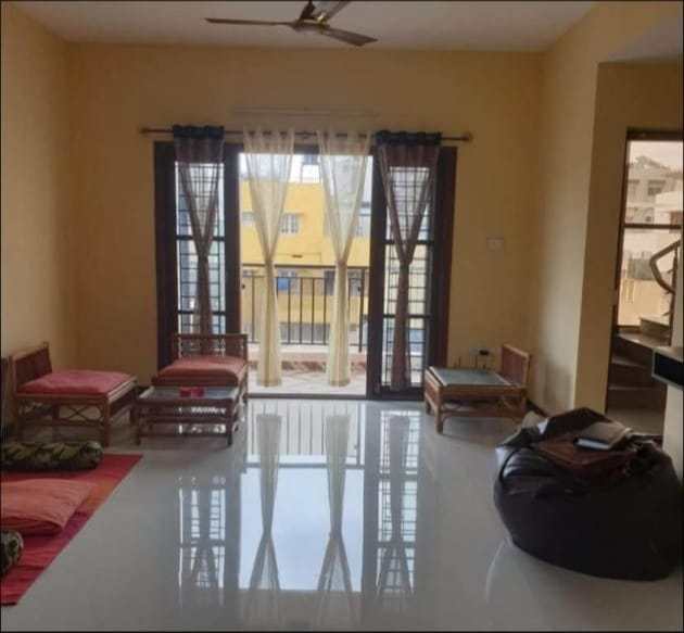 2 BHK + Pooja Room Builder Floor For Rent in HBR Layout