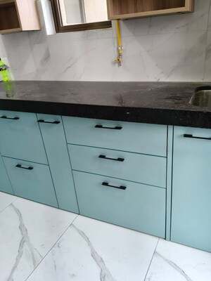 Kitchen in 2 BHK Apartment at Raymond Aashiyana, Vartak Nagar – for Rent