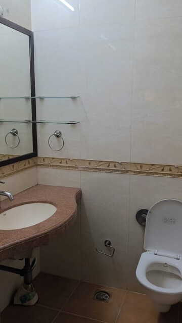 Bathroom in 3 BHK Apartment at Bandra West – for Rent