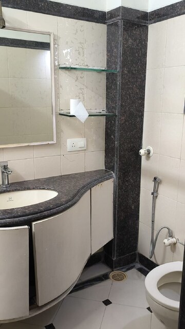 Bathroom in 3 BHK Apartment at Bandra West – for Rent