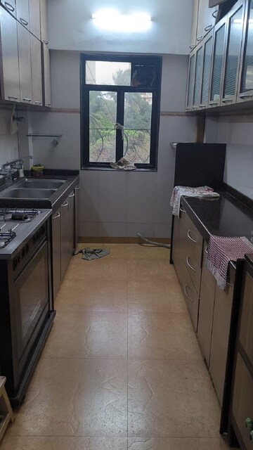 Kitchen in 3 BHK Apartment at Bandra West – for Rent
