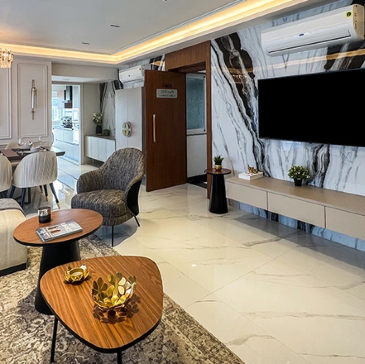 2 BHK 703 Sq.Ft. Apartment in Level The Residences