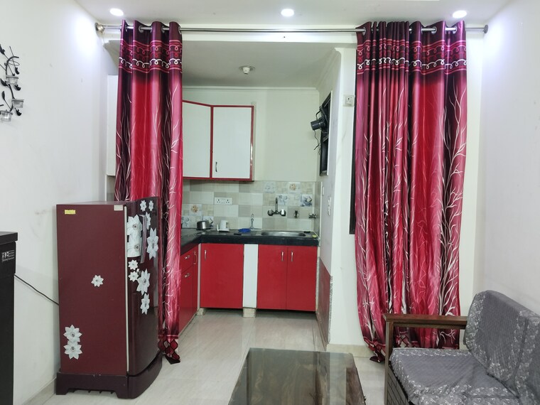 Kitchen, panchsheel vihar 1 Bedroom 450 Sq.Ft. Apartment In Panchsheel Vihar Delhi 9618110