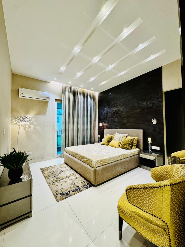 Living Room, vip road 3 Bedroom 2070 Sq.Ft. Apartment In Vip Road Zirakpur 9618060