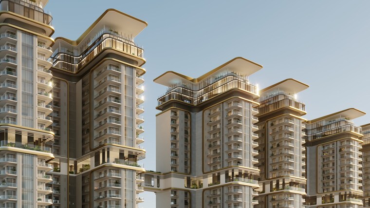 Exterior View, unity-the-amaryllis 4 Bedroom 2618 Sq.Ft. Apartment In Karol Bagh Delhi 9618096