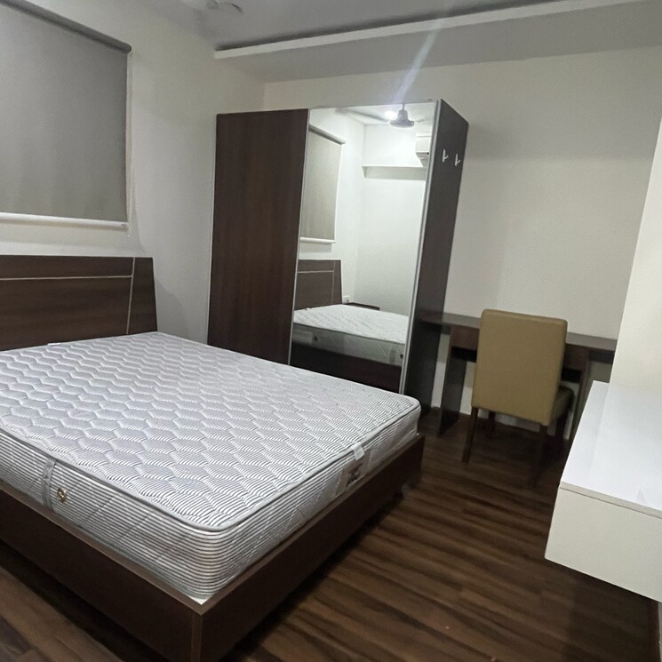 Bedroom, golf-edge 3 Bedroom 1838 Sq.Ft. Apartment In Nanakramguda Hyderabad 9618135