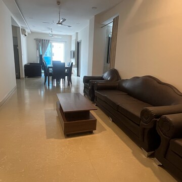 Living Room in 3 BHK Apartment at Golf Edge, Nanakramguda – for Rent