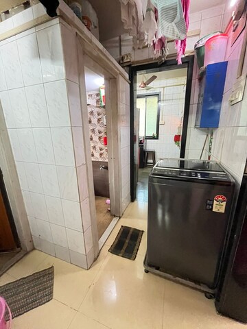 Attached Bathroom in 1 BHK Apartment at Chandravadan CHS, Ganeshwadi – for Rent