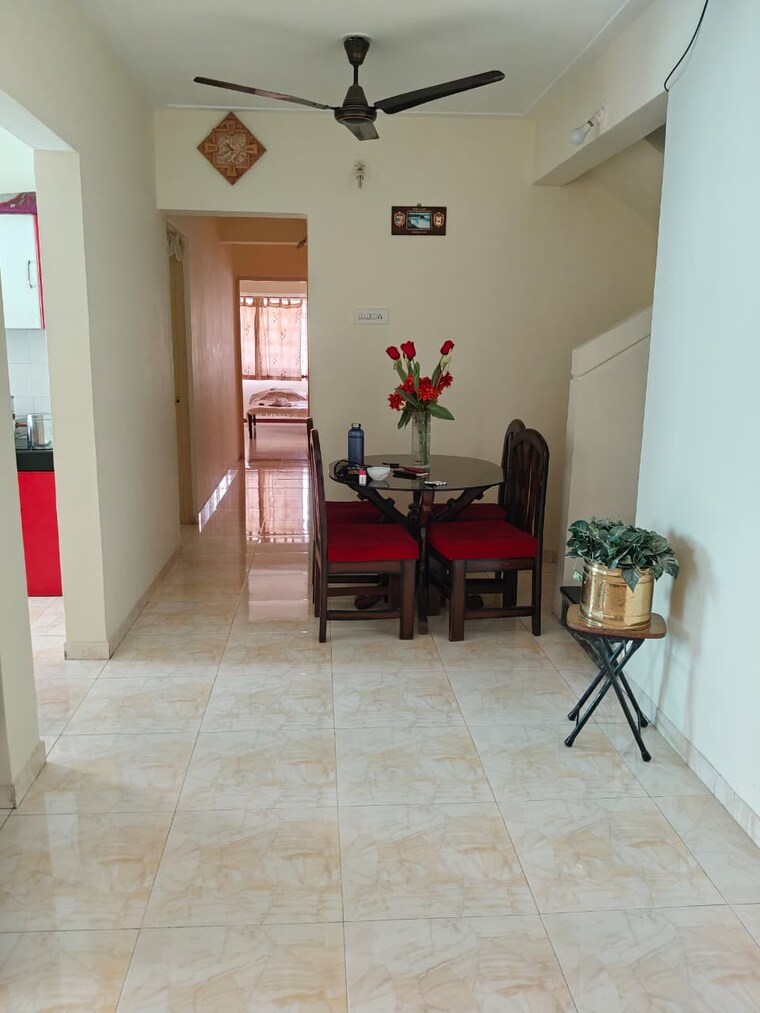 Living Room, spring-meadows-co-operative-hosing-society 3 Bedroom 1800 Sq.Ft. Penthouse In Pimple Nilakh Pune 9618126