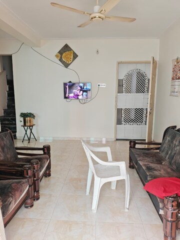 Living Room in 3 BHK Penthouse at Spring Meadows Co Operative Hosing Society, Pimple Nilakh – for Sale