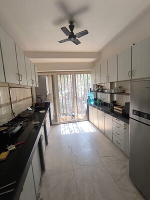 Kitchen in 3 BHK Apartment at Khar West – for Rent